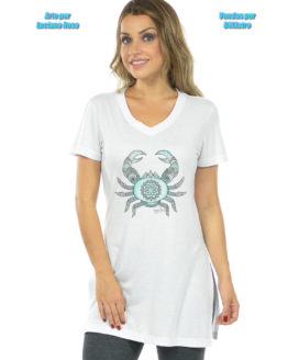 Longline Feminina Cancer