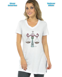 Longline Feminina libra