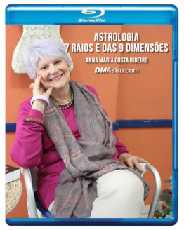 Blu-Ray Anna Maria Costa Ribeiro Astrologia 7 Raios e das 9 Dimenões