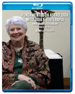 Blu-Ray Anna Maria Costa Ribeiro Fundamentos da Astrologia Mitologia e Teoterapia Parte 1 e 2