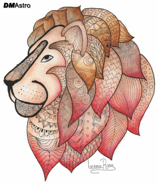 Camiseta Masculina Signo de Leão - Image 3