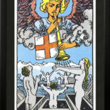 Quadro Emoldurado Tarô Rider-Waite Arcano Maior 20 O Julgamento de Arthur Edward Waite e Pamela Colman Smith - Image 2