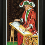 Quadro Emoldurado Tarô Visconti Sforza Arcano Maior 1 O Mago de A. A. Atanassov - Image 2