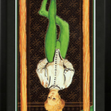 Quadro Emoldurado Tarô Visconti Sforza Arcano Maior 12 O Pendurado - O Enforcado de A. A. Atanassov - Image 2