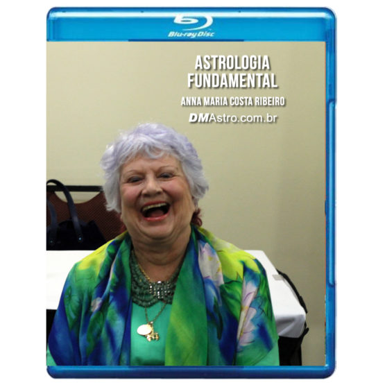Blu-Ray Curso de Astrologia Fundamental de Anna Maria Costa Ribeiro