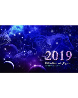 Calendario Astrológico 2019 Marcia Mattos DMAstro Brasil loja holistica produtos holisticos