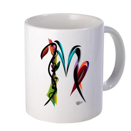 Caneca do Signo Virgem de Linda Liau
