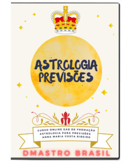 Curso Online EAD Astrologia Previsoes Anna Maria Costa Ribeiro DMAstro Brasil