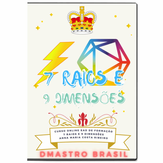 EAD Curso de Astrologia 7 Raios e 9 Dimensões - Anna Maria Costa Ribeiro