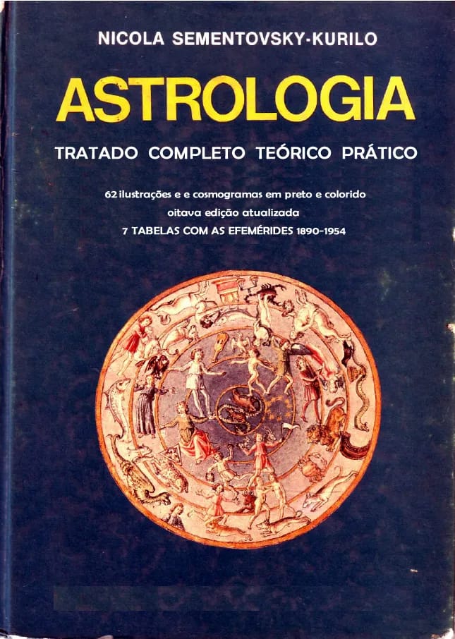 E-Book Astrologia Tratado Completo Teórico Prático de Nicola Sementovsky Kurilo em Português DMAstro