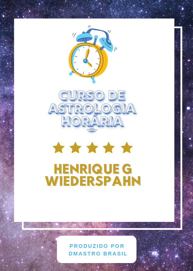 Curso de Astrologia Horária com Henrique Wiederspahn DMAstro