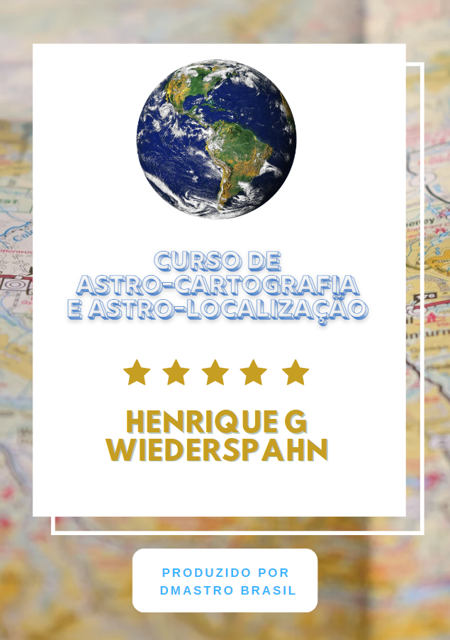 Curso de astrocartografia e astrolocalizacao com Henrique Wiederspahn DMAstro