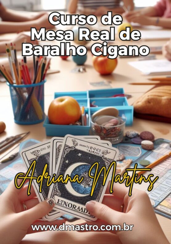Curso de Mesa Real de Baralho Cigano com Adriana Martins