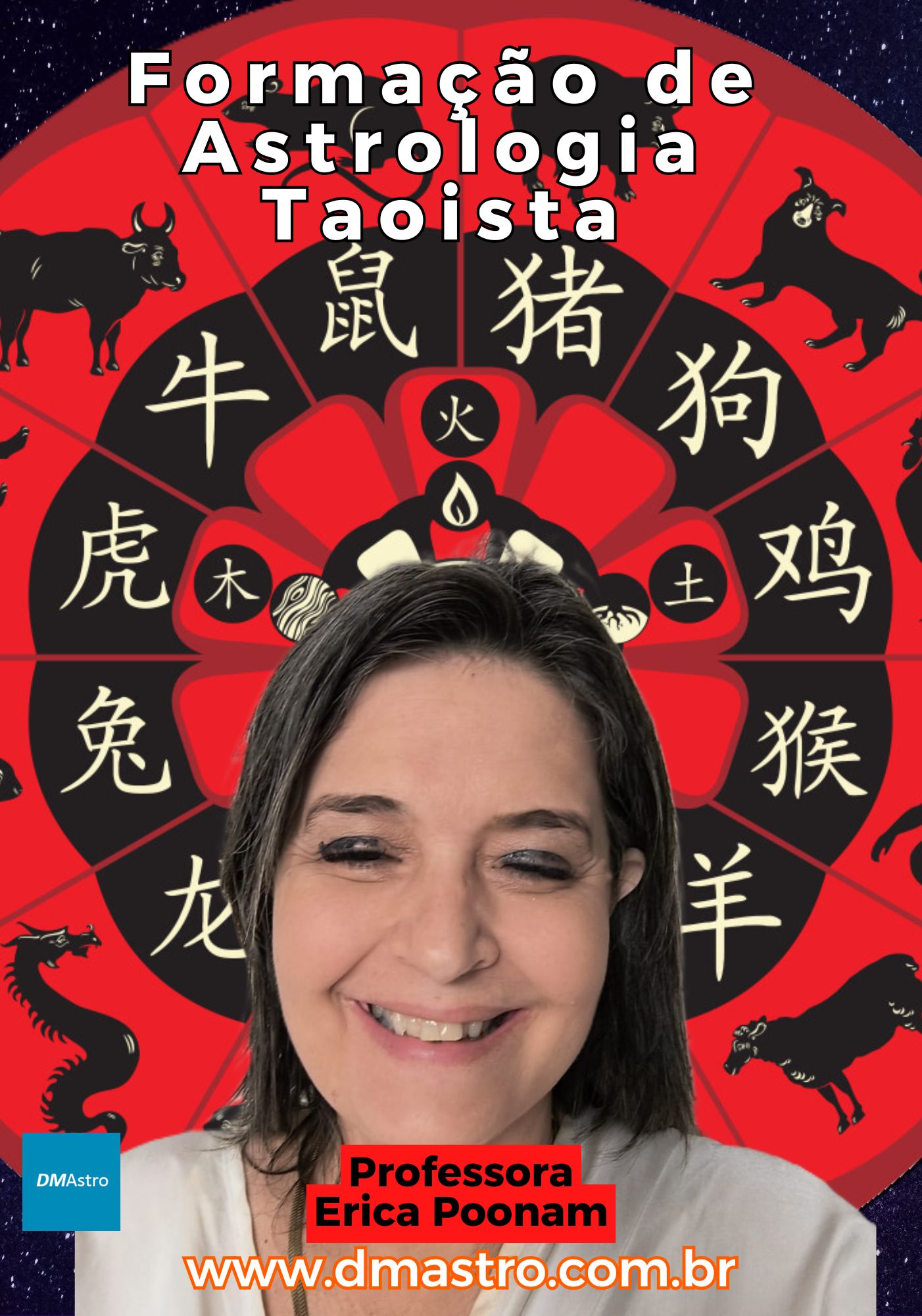 Formação de Astrologia Taoista Erica Poonam